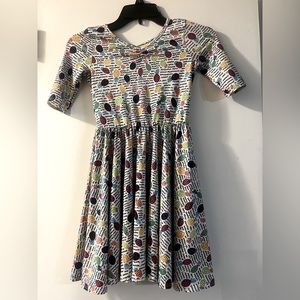 Dot Dot Smile twirly soft dress size 7 girls